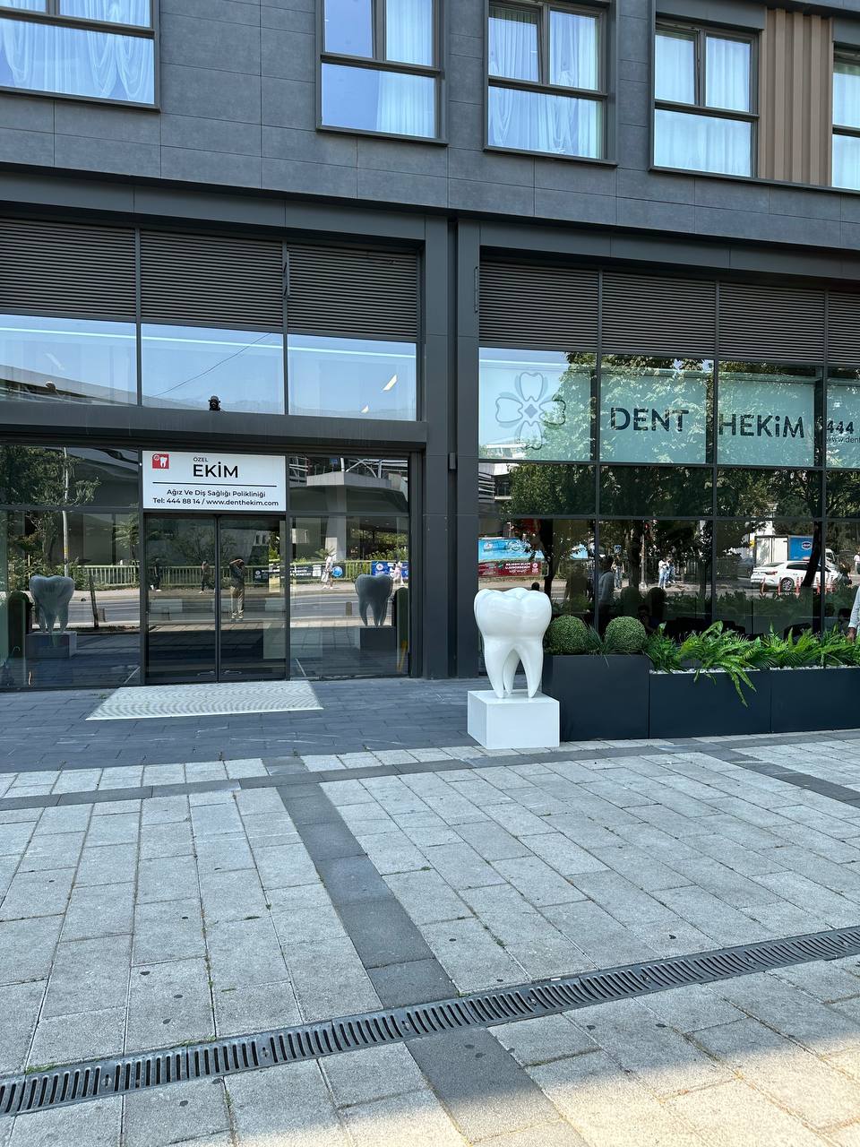 Irdexa | Dev Diş Formlu Kaideli Heykel